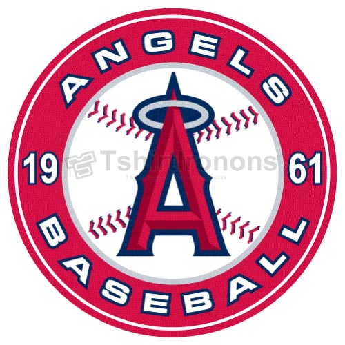 Los Angeles Angels of Anaheim T-shirts Iron On Transfers N16 - Click Image to Close